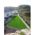 PU backing, durable W shaped artificial grass for garden